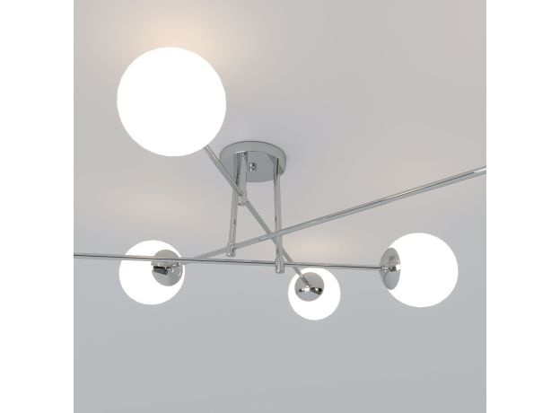 Умный потолочный светильник 30181/6 хром