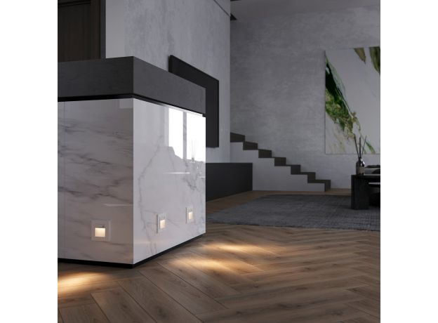 Встраиваемая LED подсветка с датчиком движения и изменяемой цветовой температурой (белый) W1154601