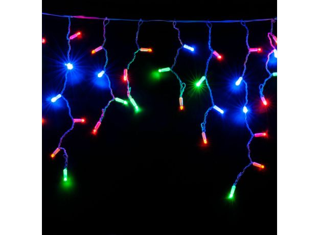 Гирлянда бахрома с мерцанием 3*0,6м IP65 100-101