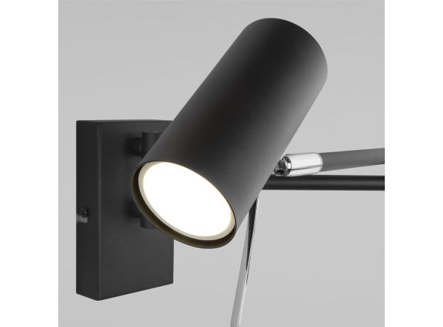 Настенный светильник с поворотным плафоном 20166/1 черный