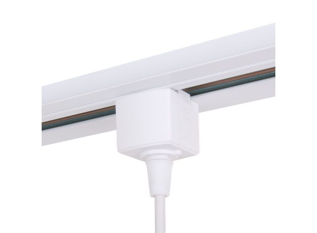 Коннектор для однофазного шинопровода белый 85121/00