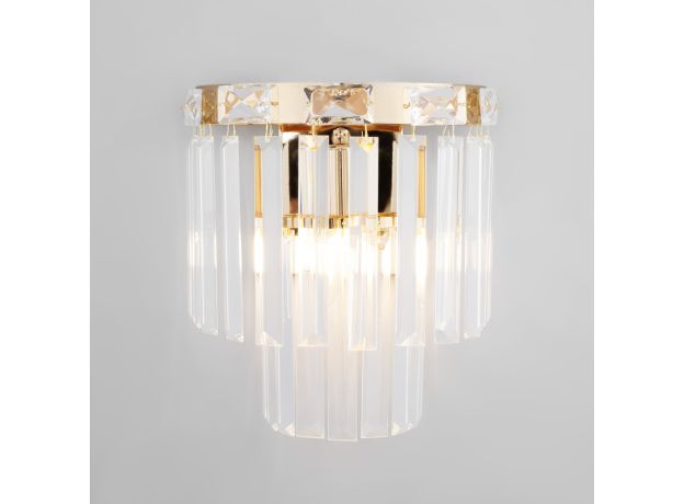 Бра с хрусталем 10130/1 золото