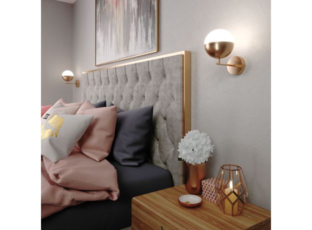 Бра в стиле лофт 70129/1 латунь