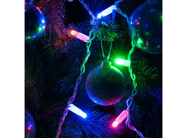 Гирлянда бахрома с мерцанием 3*0,6м IP65 100-101