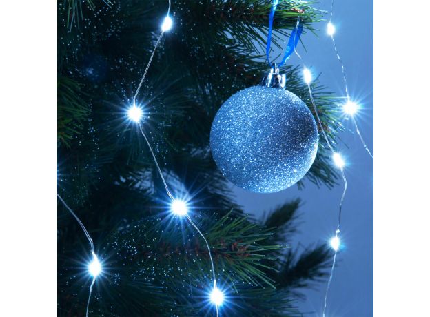 Гирлянда занавес "роса" 2*2,6М IP20 200-006