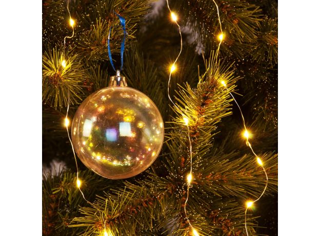 Гирлянда занавес "роса" теплый белый 2*2,6М IP20 200-006