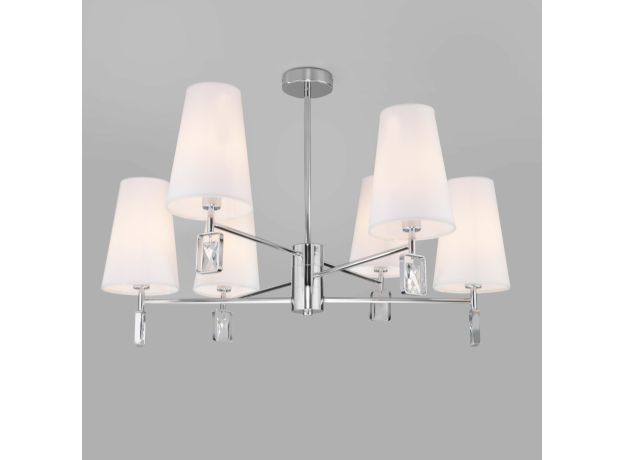 Классическая потолочная люстра 60137/6 хром