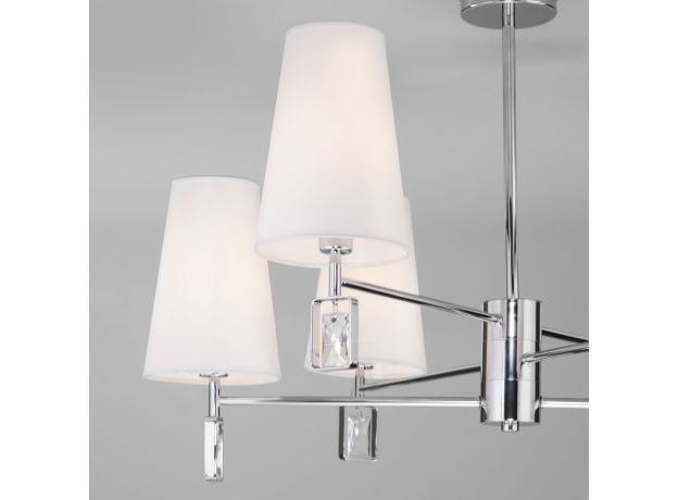 Классическая потолочная люстра 60137/6 хром