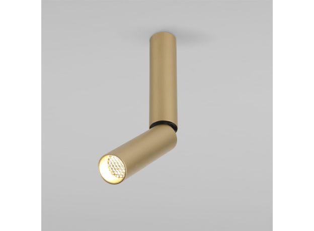 Накладной поворотный светодиодный светильник Pika 25029/LED 6W 4200K латунь