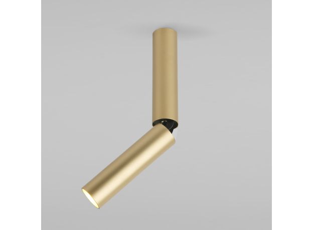 Накладной поворотный светодиодный светильник Pika 25029/LED 6W 4200K латунь