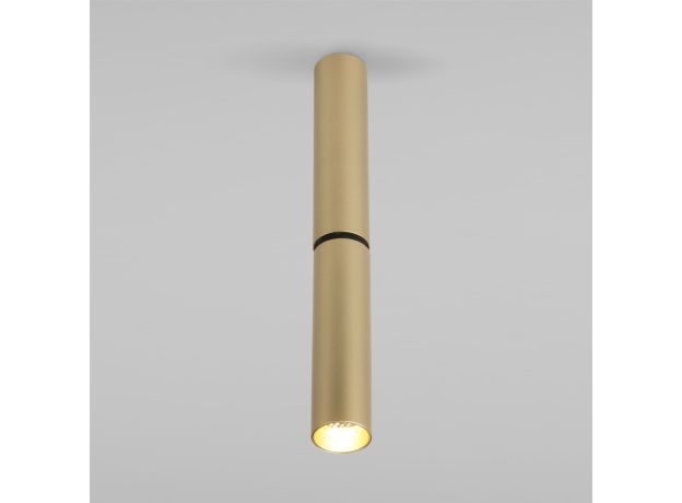 Накладной поворотный светодиодный светильник Pika 25029/LED 6W 4200K латунь