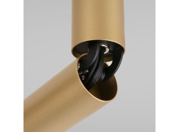 Накладной поворотный светодиодный светильник Pika 25029/LED 6W 4200K латунь