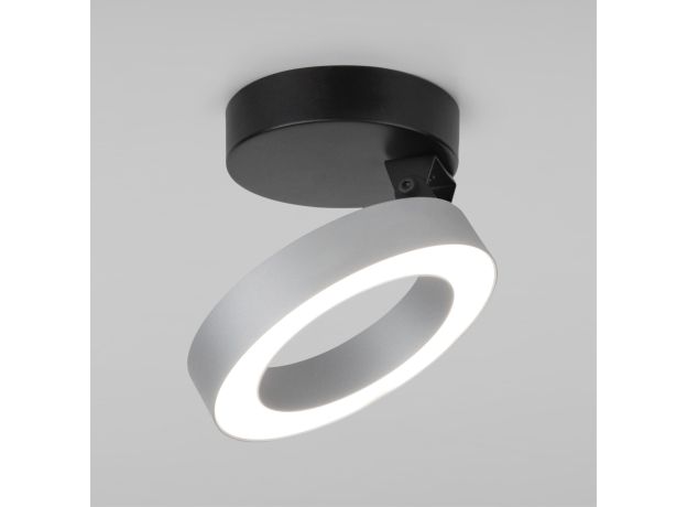 Накладной светодиодный светильник Spila серебро 25105/LED