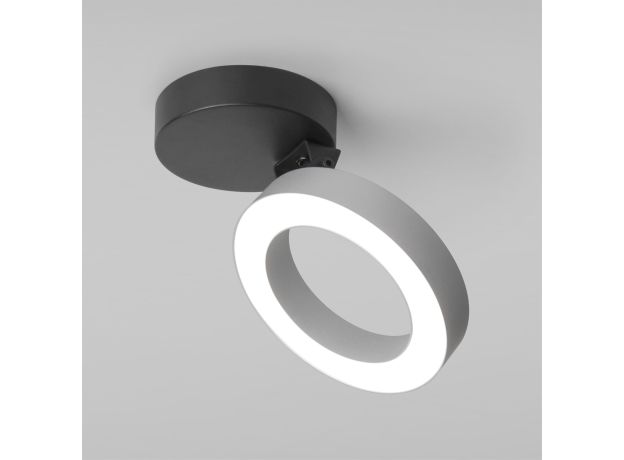 Накладной светодиодный светильник Spila серебро 25105/LED