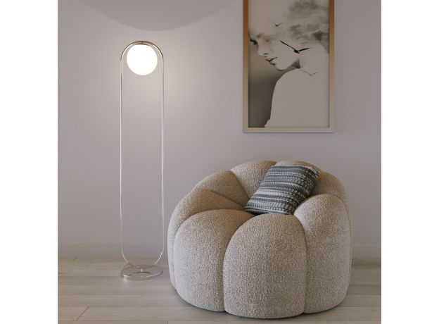 Напольный светильник 01139/1 / хром