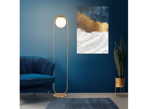Напольный светильник 01139/1/ золото