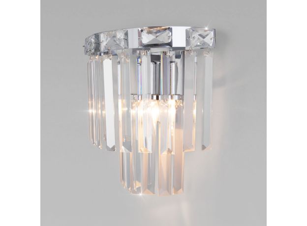 Настенный светильник 10130/1 хром