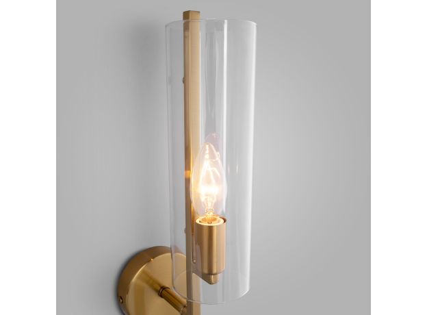 Настенный светильник 70144/1 латунь