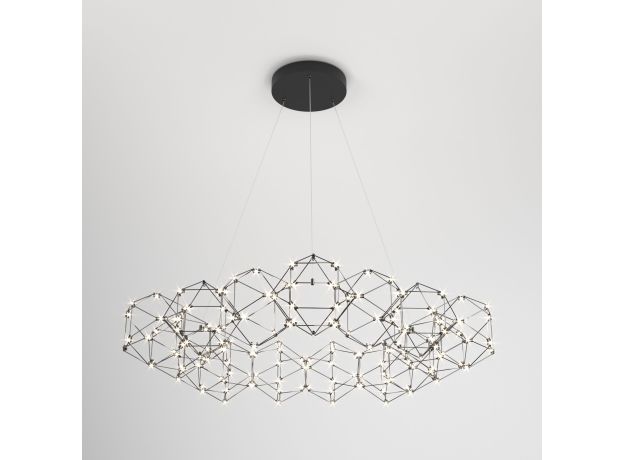 Подвесной светильник 90169/15 черный жемчуг