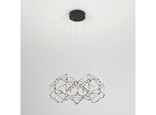 Подвесной светильник 90169/5 черный жемчуг