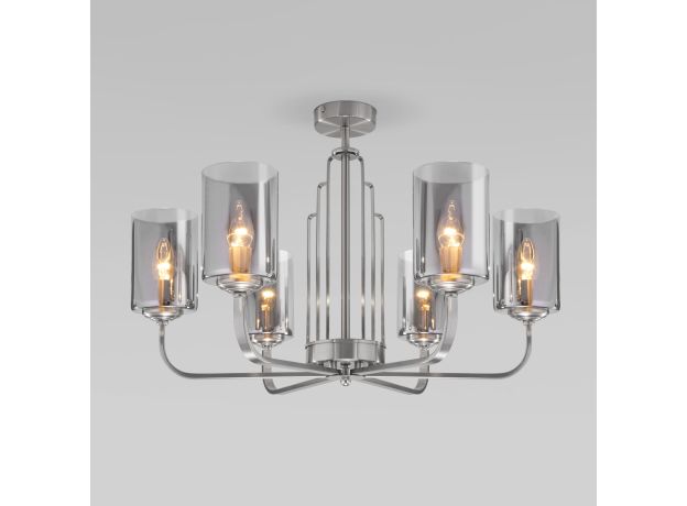 Потолочная люстра 60138/6 сатин-никель