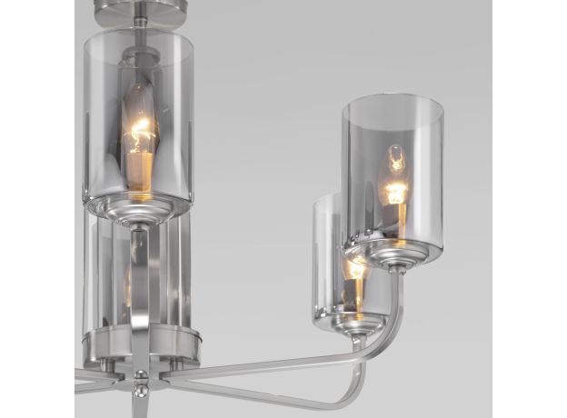 Потолочная люстра 60138/6 сатин-никель