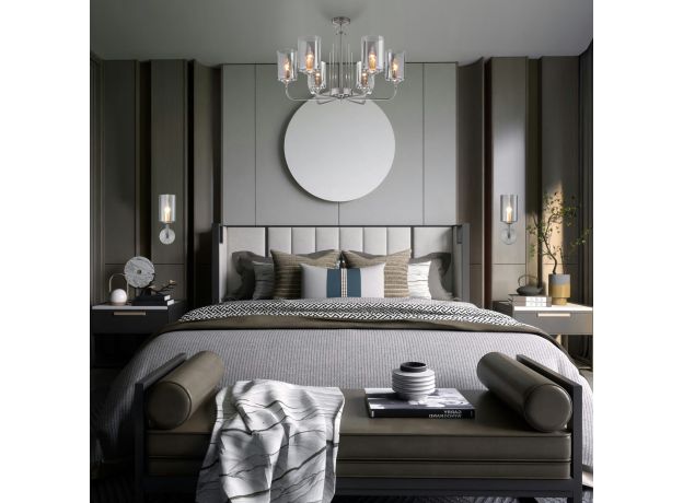 Потолочная люстра 60138/6 сатин-никель