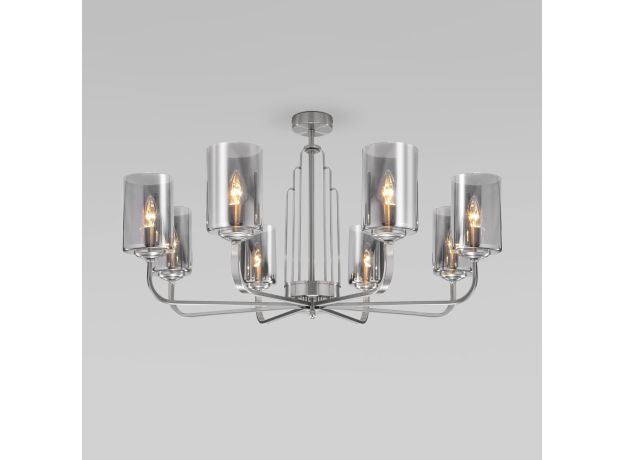Потолочная люстра 60138/8 сатин-никель