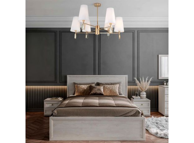 Потолочная люстра в классическом стиле 60137/6 золото