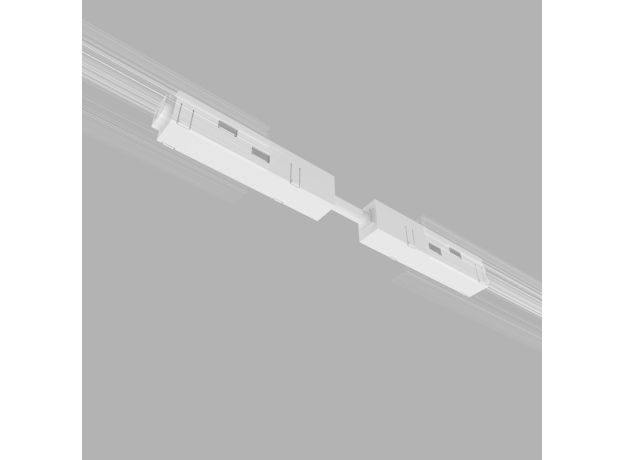 Прямой коннектор и планка Slim Magnetic белый (1 шт.) 85096/00