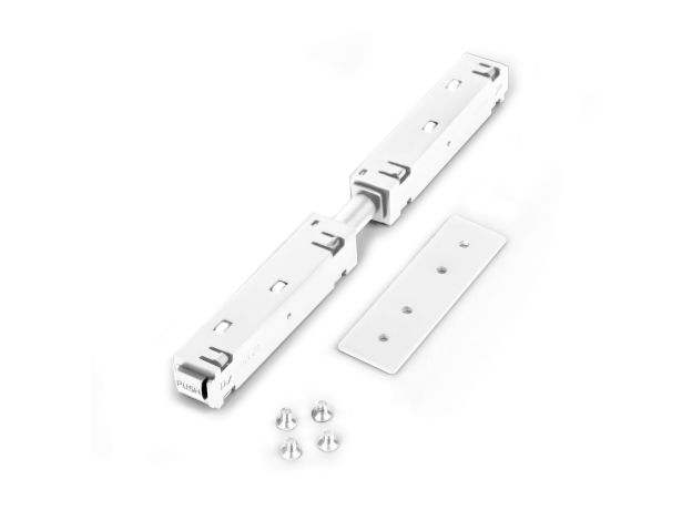 Прямой коннектор и планка Slim Magnetic белый (1 шт.) 85096/00