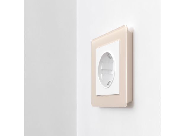 Рамка из акрила на 1 пост Acrylic айвори W0012743