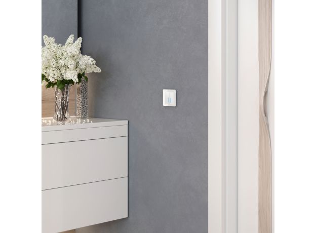 Рамка из акрила на 1 пост Acrylic белый W0012701