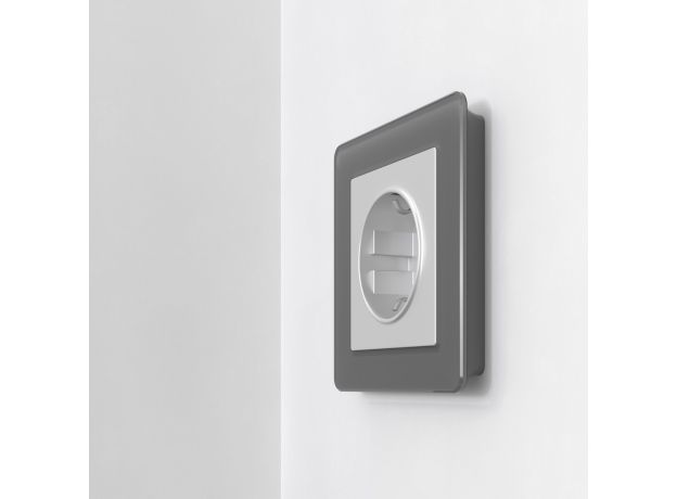 Рамка из акрила на 1 пост Acrylic графит W0012704