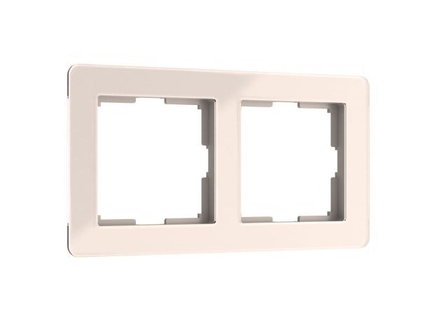 Рамка из акрила на 2 поста Acrylic айвори W0022743