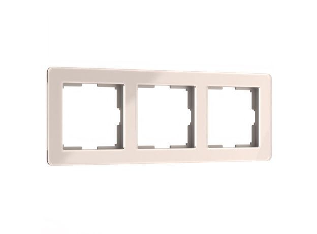 Рамка из акрила на 3 поста Acrylic айвори W0032743