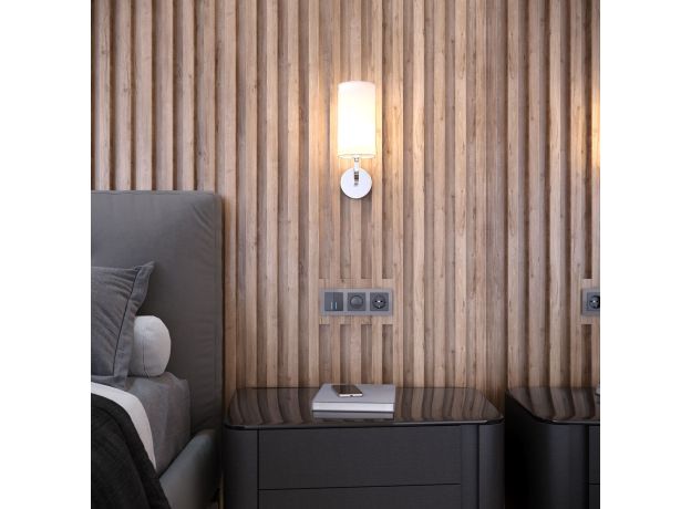 Рамка из акрила на 3 поста Acrylic графит W0032704