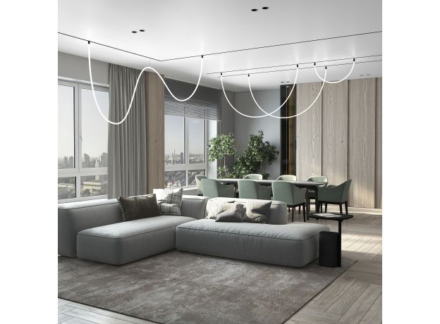 Трековый светодиодный светильник Full light 65 Вт 4200K Slim Magnetic 85027/01 65W 4200K