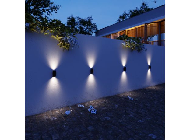 Настенный светодиодный светильник 35154/D черный