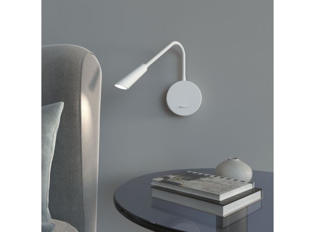 Светильник настенный светодиодный Stem 40120/LED белый