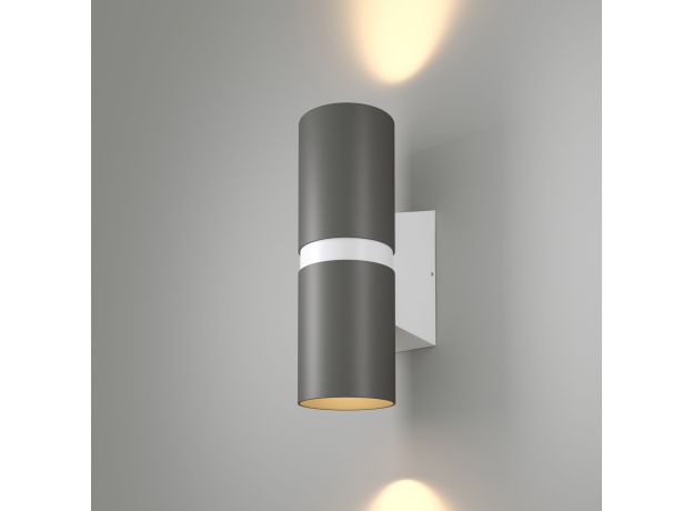 Светильник садово-парковый Liberty 35124/U серый/белый