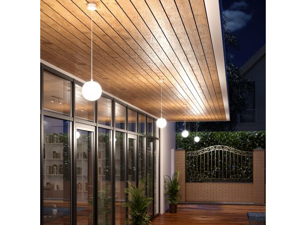 Светильник садово-парковый Sfera H 35158/H белый