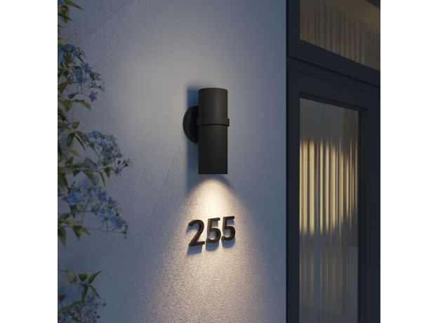 Светильник уличный настенный Grin 35000/D черный