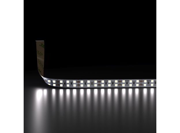 Светодиодная лента 240 LED 18 Вт IP20 двухрядная 6500К холодный белый 2835 24V 240Led 18W IP20