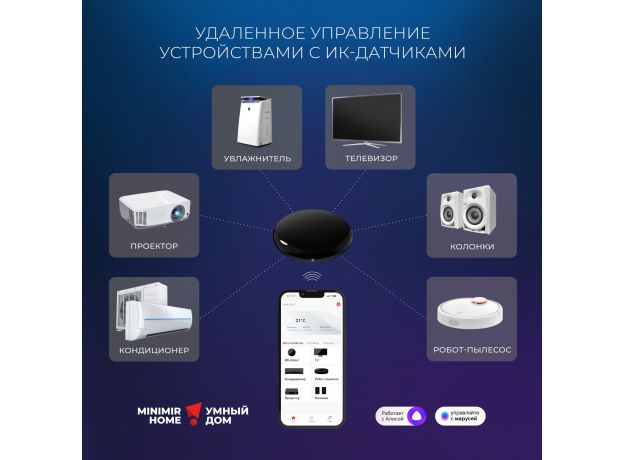 Умный инфракрасный пульт дистанционного управления RC004