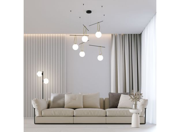 Умный подвесной светильник 70143/5 черный