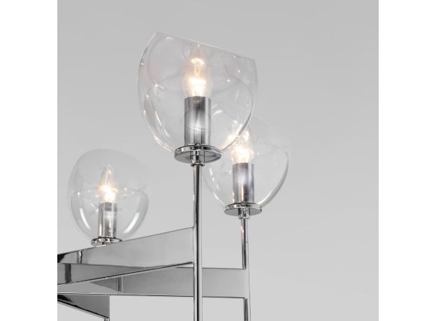 Умный потолочный светильник 60130/6 хром Smart