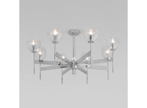 Умный потолочный светильник 60130/8 хром Smart