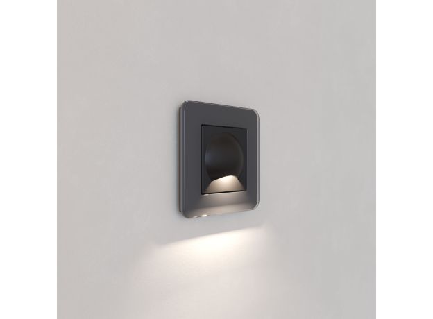 Встраиваемая LED подсветка МУН (черный матовый) W1154408