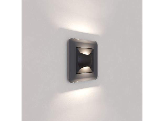 Встраиваемая LED подсветка МУН (черный матовый) W1154508